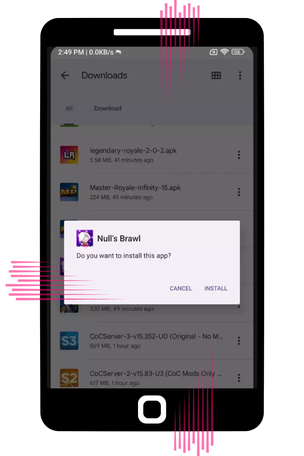 Null's Brawl APK'sını İndirme ve Yükleme Adımları