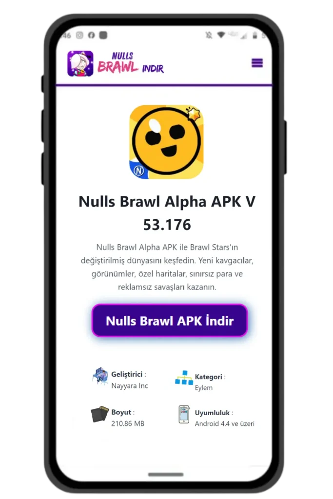 Nulls Brawl Alpha APK - Sınırsız Para, Yeni Brawlers Kilidi Açıldı