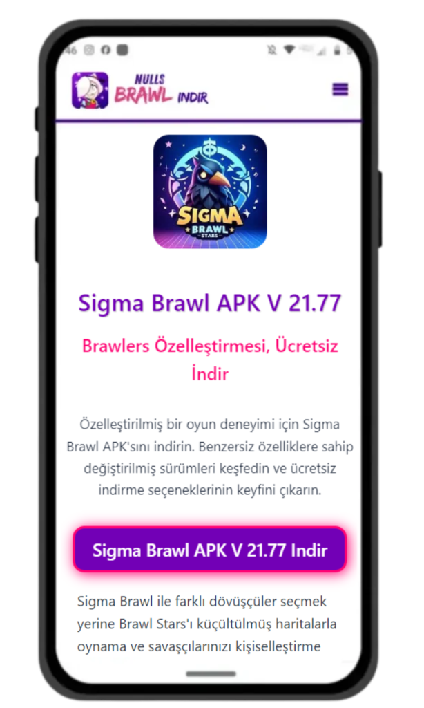 Indir Sigma Brawl Star Apk