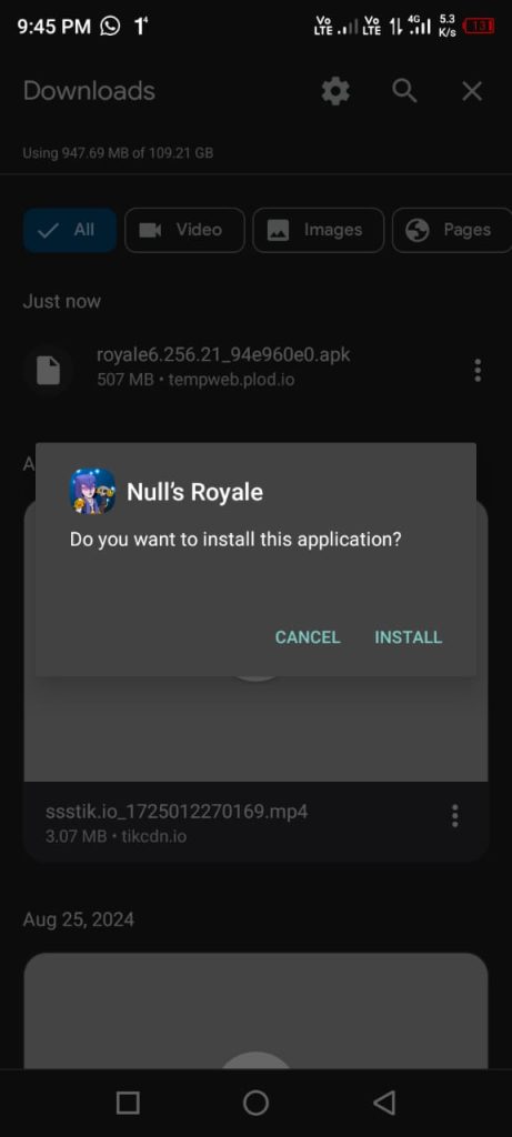 Telefonunuza nulls royal nasıl indirilir ve yüklenir
